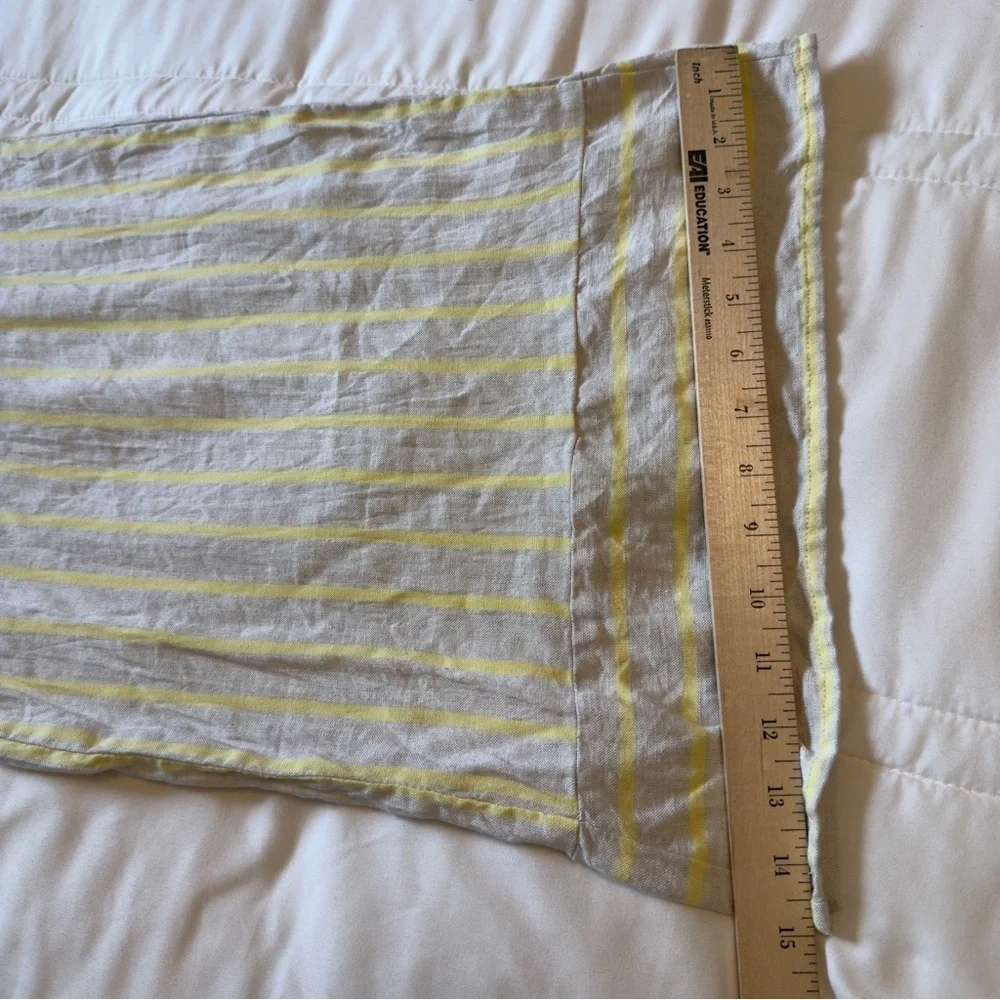 Loft Beach Linen Wide Leg Cropped Jumpsuit Beige
Yellow Boho Minimalist Sz L - Picture 14 of 16